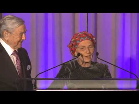 Emma Bonino at the In The Pursuit of Peace Award Dinner 2015