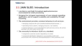 TelScale JAIN SLEE Introduction