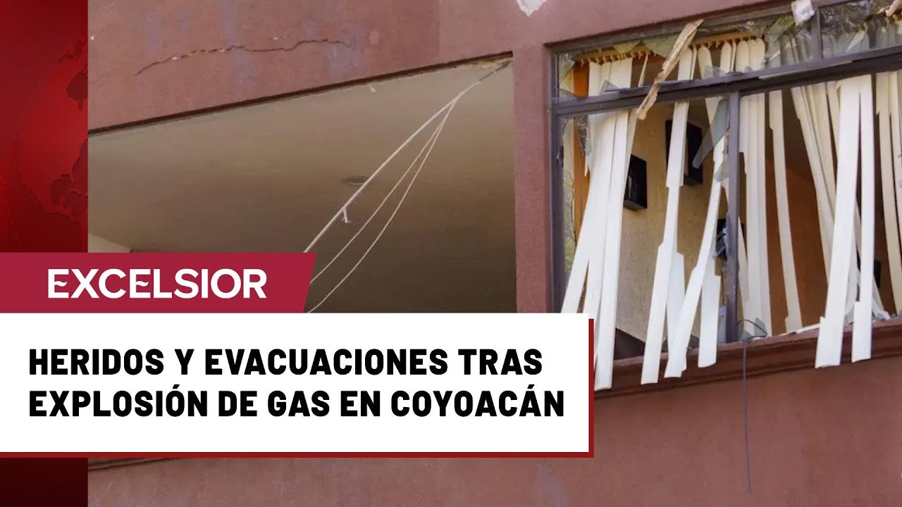 Impactante explosión por acumulación de gas sacude Paseos de Taxqueña en Coyoacán