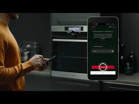How to connect your oven in three steps using an Android device | AEG