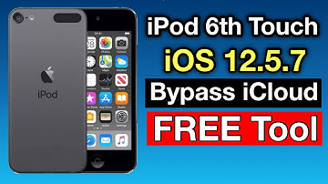 iCloud Bypass iPod 6th Touch  iOS 12.5.7 FREE TOOL