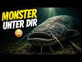 Dieses MONSTER lebt unter dir… 😳🐟 Europäischer Wels
