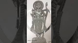 artist @khushbu #shreeram #nandini_art_craft_60 #yputubeshorts #bolleywoodsong #reels #tranding #ram