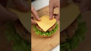 बनाने का पूरा प्रोसेस,#Burger #BurgerMaking#FastFood#foodvlog#FoodShorts#ViralShorts#food#viral#best