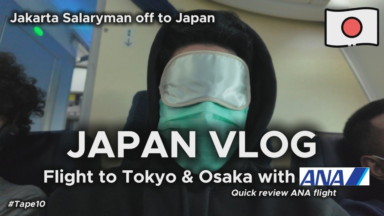 Japan Vlog: Flying ANA ✈️ Jakarta → Tokyo & Osaka (First Timer)