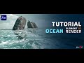 How to make 3D OCEAN render inside Element 3D II Tutorial II After effect