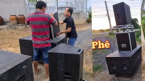 Giao Lưu Âm thanh tại Nhà Với Cấu hình 1 cái hỏa tiễn 3 way || Âm thanh kẹo kéo