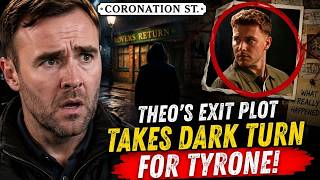 😨FINALY! Unexpected ! Theo’s Exit Plot Takes DARK Turn for Tyrone! | Coronation Street