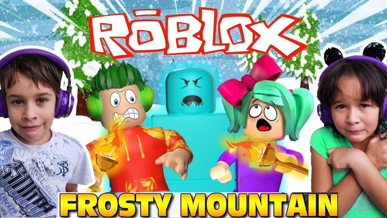 He Ice Monster Roblox Frosty Mountain Story Youtube - the ice monster roblox frosty mountain story