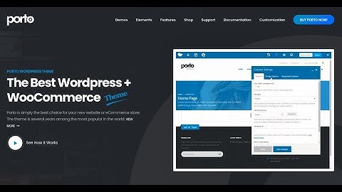 Porto WordPress Theme Installation and Demo Import