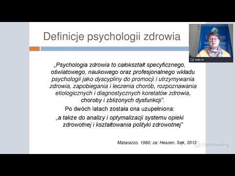 Kilka słów na temat psychologii zdrowia