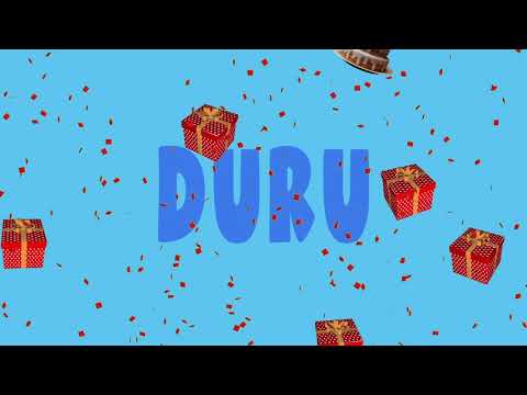 İyi ki doğdun DURU - İsme Özel Ankara Havası Doğum Günü Şarkısı (FULL VERSİYON) (REKLAMSIZ)