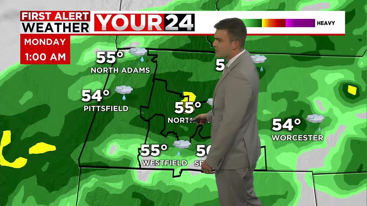 Cool & Rainy End to the Weekend but Clearing Up for Most of the Work ...