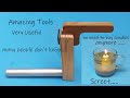 Brilliant Ideas Diy Woodworking Tools || The genius of this device is in its simplicity!