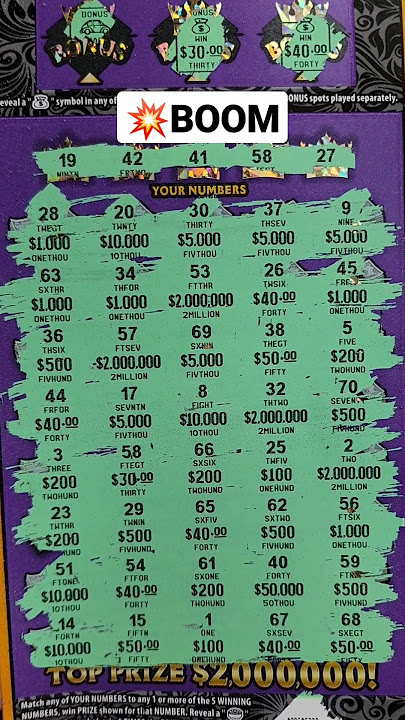 SURPRISE WIN ON A MD LOTTERY SCRATCH OFF TICKET  #viral #scratchers #win #fyp