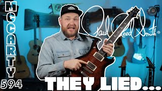 They lied to our faces...my first impressions of the @prsguitars McCarty 594 SE