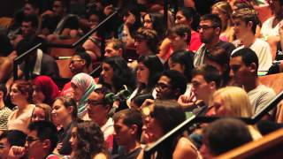 Rutgers SEBS First Year Student Induction Ceremony 2014