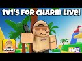 UPDATE 4: 1v1 VS VIEWERS LIVE IN ROBLOX RIVALS! KILL ME FOR CHARM! #robloxlive #shortlive #short