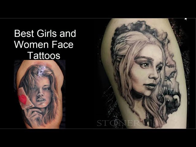 The Best Girls and Women Face Tattoos, Fantastic Tattoos, ink art, Best Face  Tattoos - YouTube