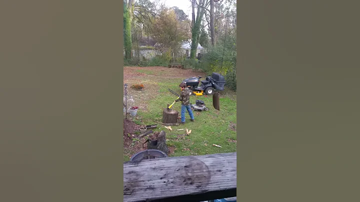 Chopped wood!