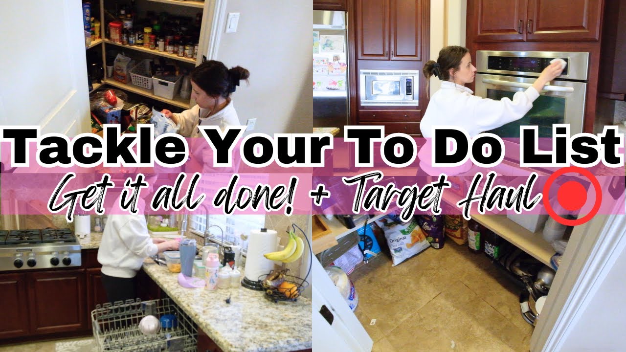 TACKLE YOUR TO DO LIST | SPRING CLEANING MOTIVATION | GET IT ALL DONE ...
