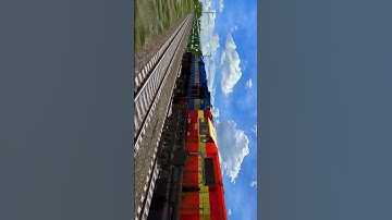 #wdm3d Rescued Maitree Express In #mststraingames#msts #openrails #traingame #rescue #railway #wdg4g