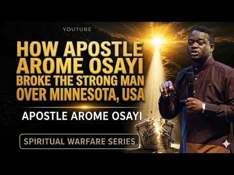 How Apostle Arome Osayi Broke the Strongman Over Minnesota, USA 🌍🔥 | Spiritual Warfare
