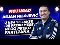 Dejan Milojević intervju: U NBA se lakše ide preko Mege nego preko Partizana | MOJ UGAO