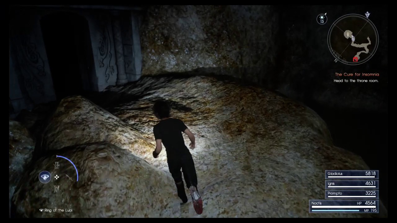 Balouve mine royal tomb location Final fantasy 15 YouTube