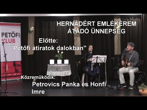 Hernádért Emlékérem átadó ünnepség Hernád 2022