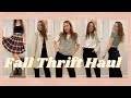 Fall  winter thrift haul