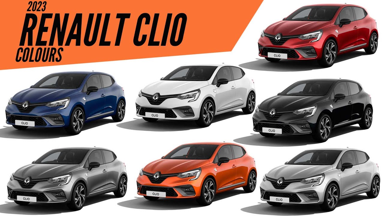 2023 Renault Clio - All Paint Color Options - Images