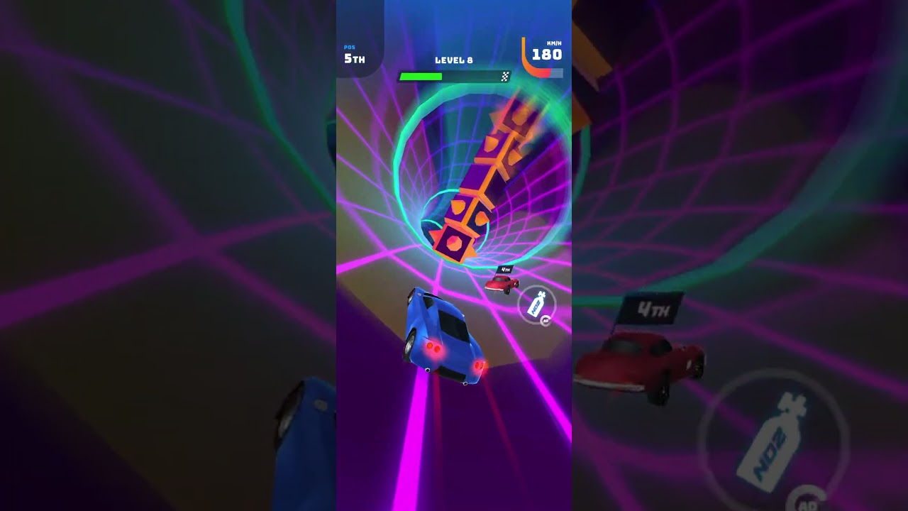 Master racing game, building, car race 