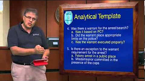 Professor Rose Discusses Probable Cause & the 4th Amendment