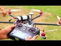 How to make a foldable hexacopter s900 drone using dji naza m v2 flight controller  full tutorial