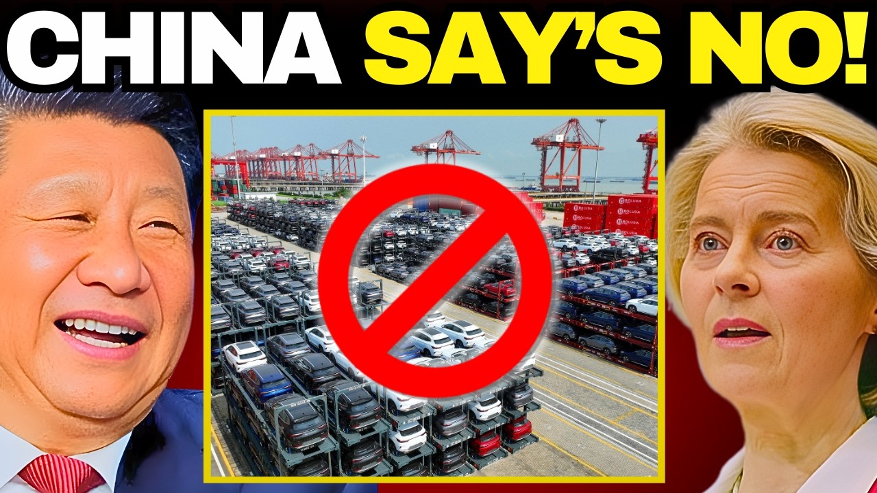 3 MIN AGO: China STRIKES BACK After EU Tariffs.... urope’s EV Crisis Just Got Worse!