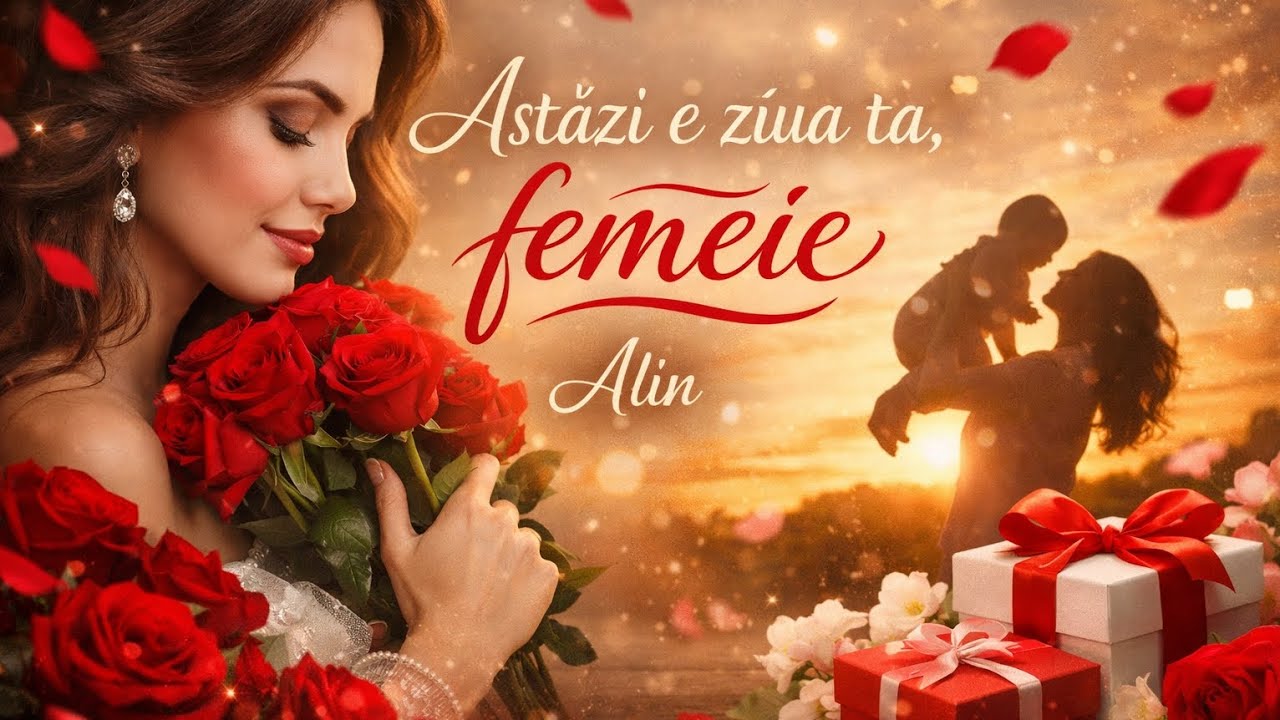 Astăzi e ziua ta femeie(alinbibo Oficial)