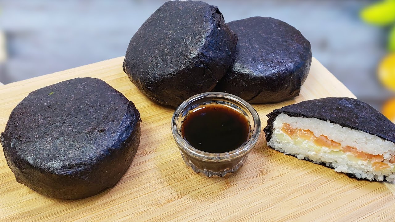 Суши БУРГЕРЫ. Необычно но оченьвкусно. - YouTube