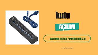 Daytona A5258 7 Portlu Usb Kutu Açılımı