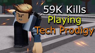 Tech Prodigy CRUSHED ALL THE TEAMERS🤖😂 The Strongest Battlegrounds