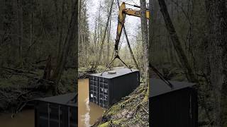 container escape for hidden bunker🤯😱| mysterious #nature #hiddenhistory #shorts