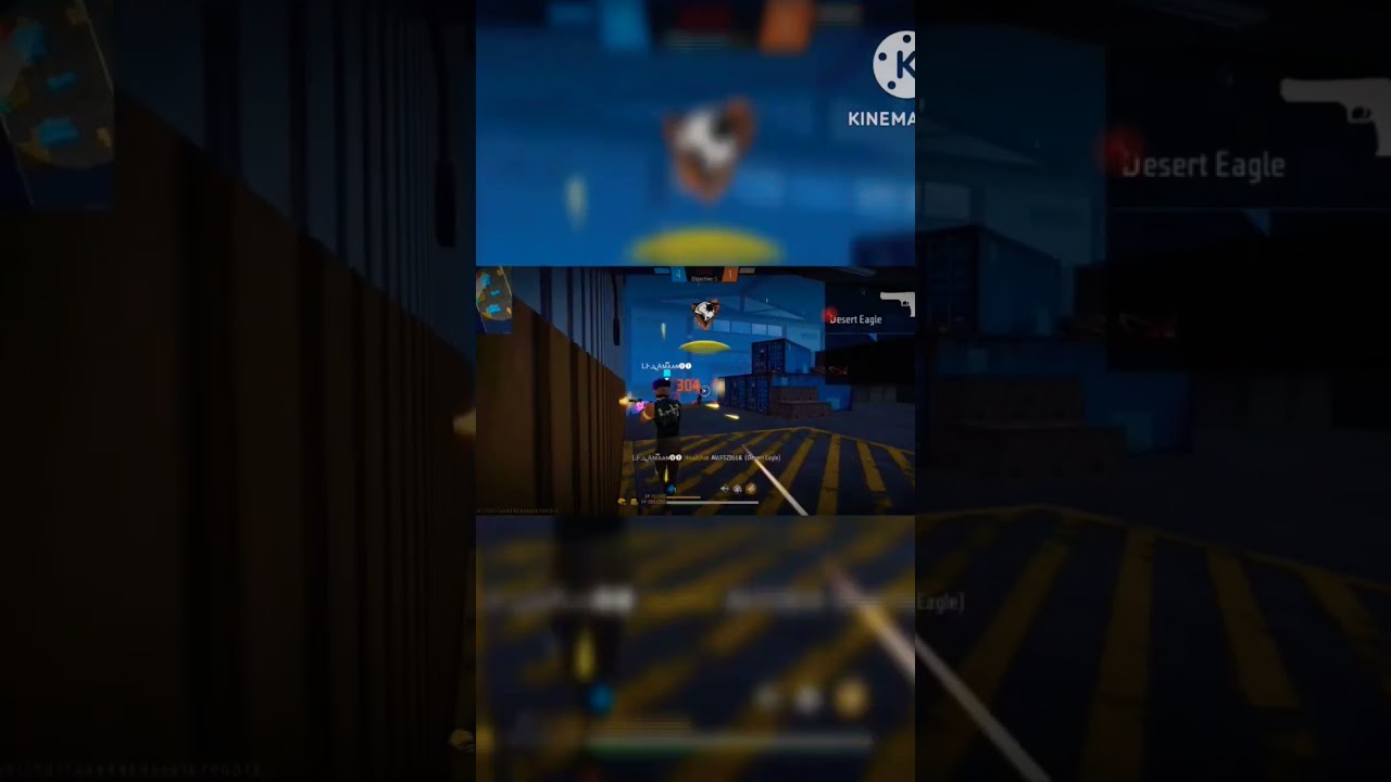 FREE FIRE SHORTS ONLY HEAD☠️ SHOT🔥1VS1