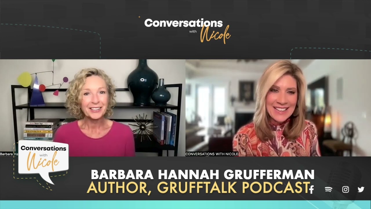 Barbara Hannah Grufferman a renowned expert on positive aging, shares her expert advice