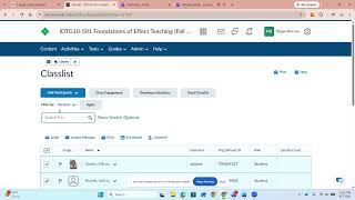 How to Email Students Using Classlist