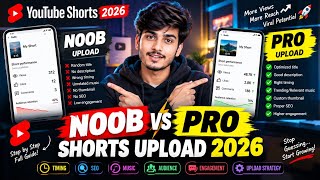 🚀 YouTube Shorts 2026: How to Upload Like a PRO & Get More Views! 🔥📈