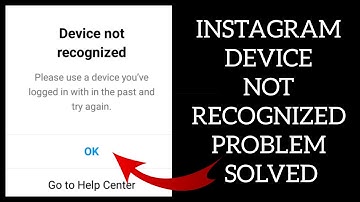 How To Solve Instagram Device Not Recognized Problem|| Rsha26 Solutions