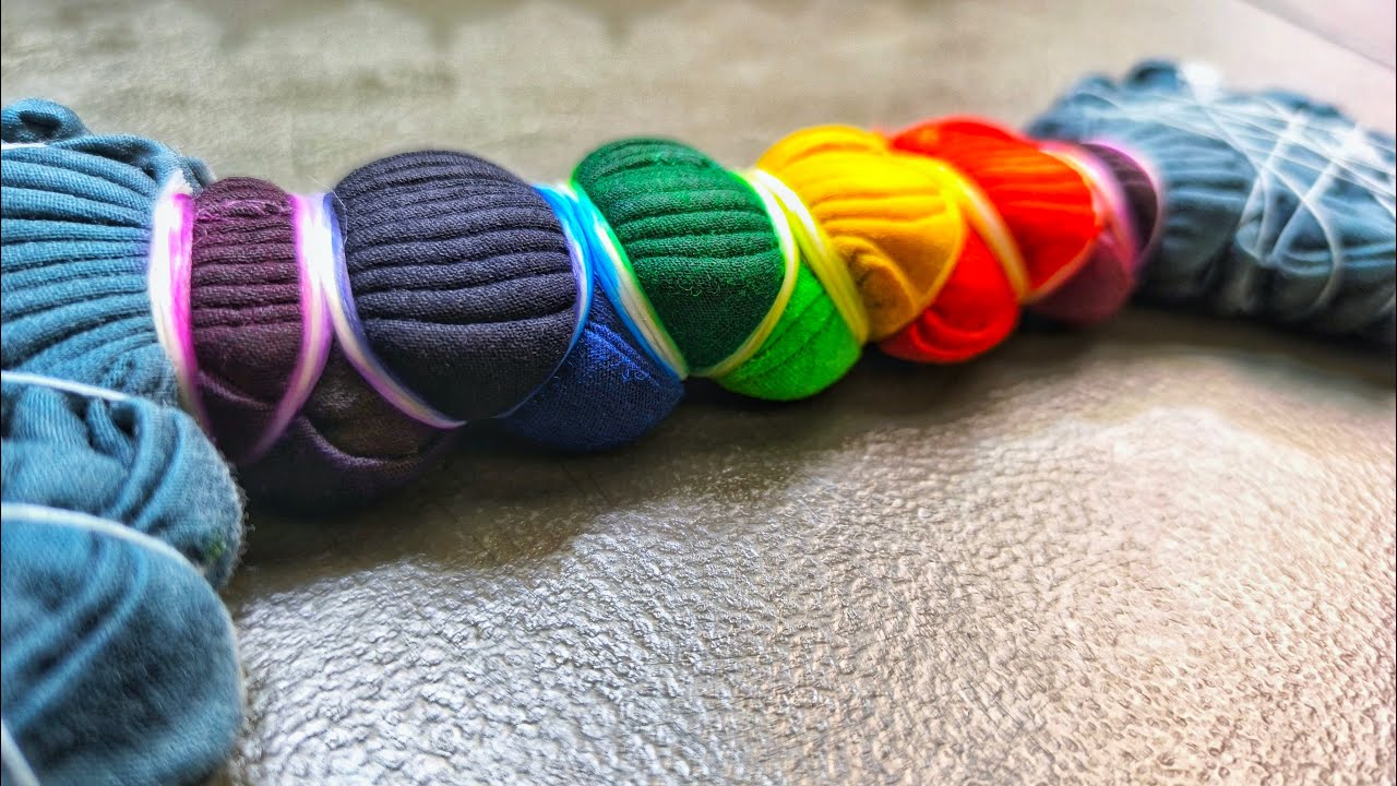 Rainbow HONEYCOMB Tie Dye (V Pattern)