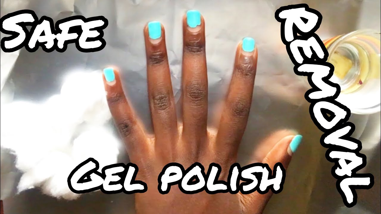 How to remove gel nail polish at home without damage (beginner friendly