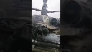 Russian Helicopter Downed By Ukranian Army North West Of Kievkiev City Ukranian National Capital