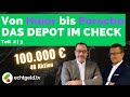 Teil 2/3: Das €100.000 Depot | Alle Aktien im Check |  Von Haier und Henkel bis PingAn und Porsche